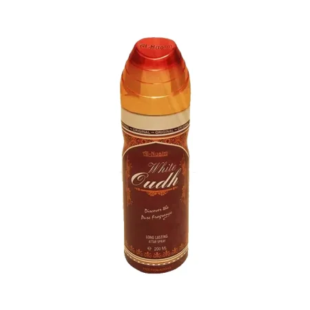Al Nuaim White Oudh Long Lasting Perfumed Spray 200Ml