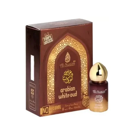 Al Nuaim Arabian White Oudh Long Lasting Attar Roll On 6Ml