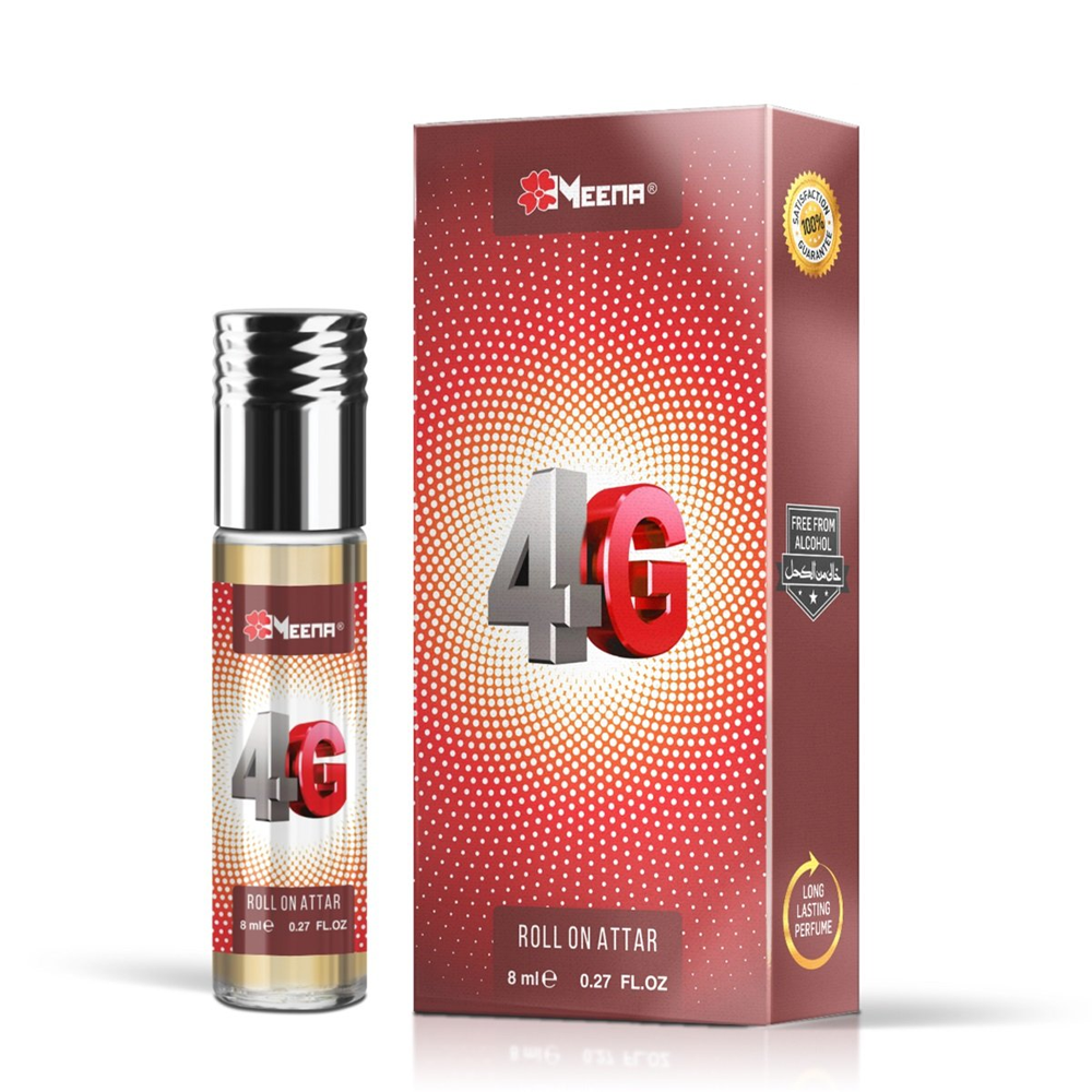 Meena 4G Roll On Attar 8Ml