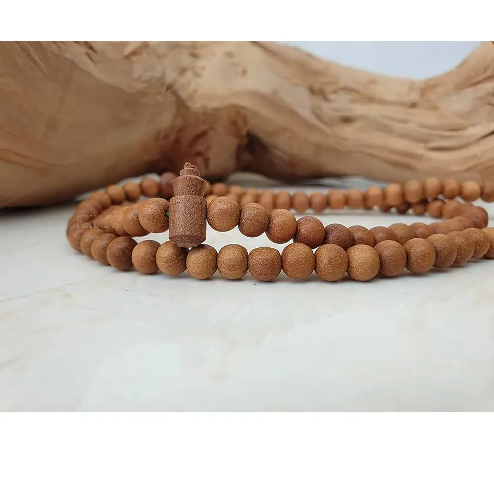 Tasbi Sandal Wood 100 Beens Big Size