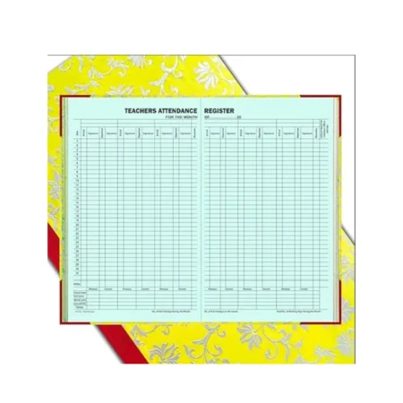 Teacher S Attendance Register Deoband