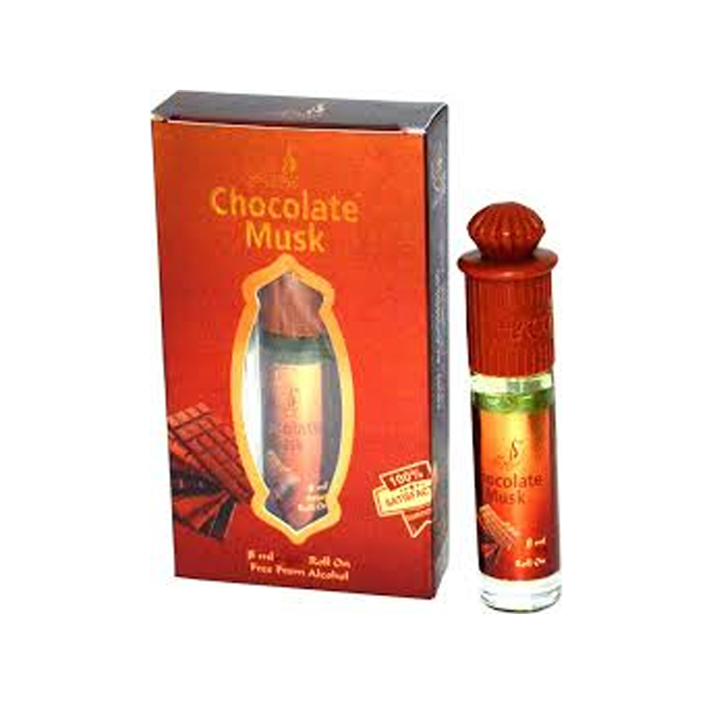 Almas Chocolate Musk Attar Roll On 3Ml