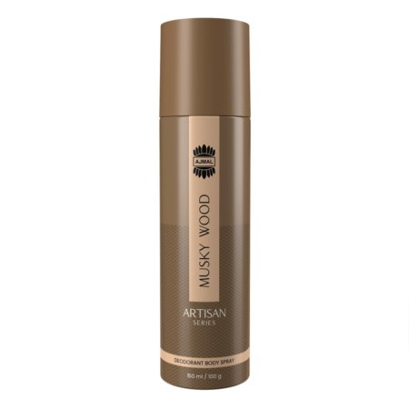 Ajmal Musky Wood Artisan Series 150Ml Body Spray