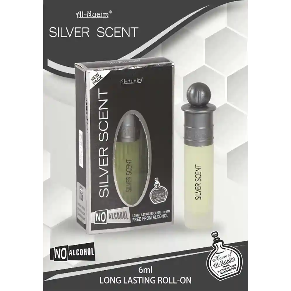 Al Nuaim Silver Scent Atter Rollon 3Ml