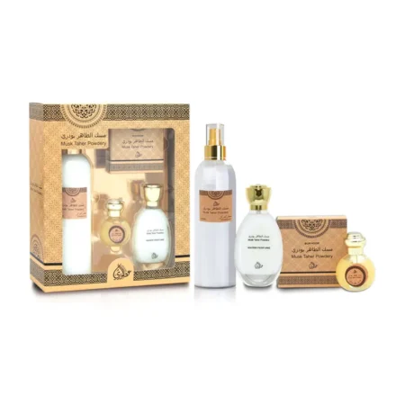 Otoori By My Perfumes Musk Taher Poedery Giftset Perfume Oil 15Ml Bakhoor 40G Wa