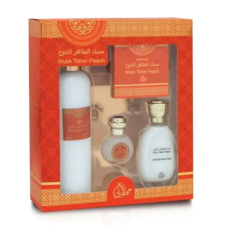 Otoori By My Perfumes Musk Taher Peach Giftset Perfume Oil 15Ml Bakhoor 40G Wate