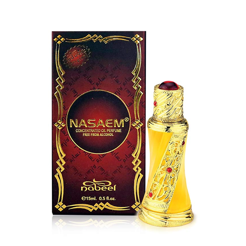 Nasaem Concented Oil Perfume Free From Alcohol 15 Ml Nabeel