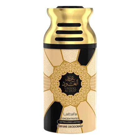 Lattafa Urooj Al Oud Concentrated Extra Long Lasting Perfumed Spray 250Ml
