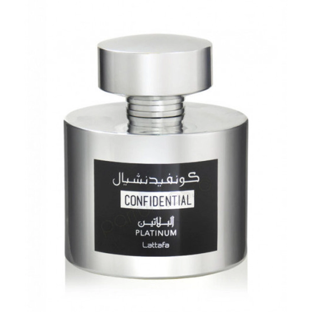 Lattafa Confidential Platinum Eau De Parfum 100Ml