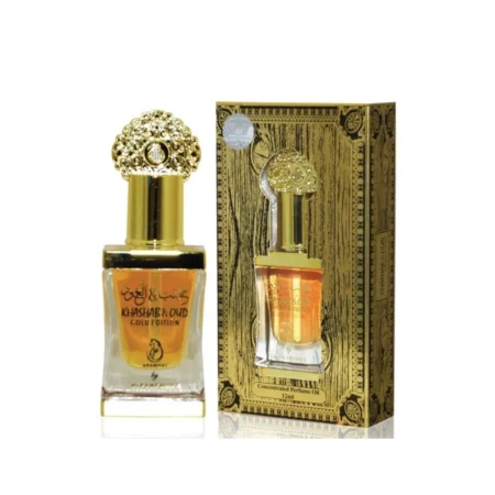 Arabiyat By My Perfumes Khashab And Oud Gold Edition Concentrated Perfume Oil 12Ml