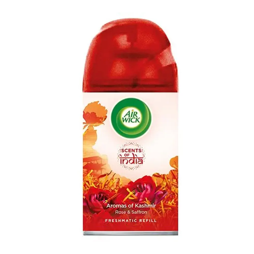 Air Wick Aromas Of Kashmir Rose And Saffron Freshmatic Refill 250Ml
