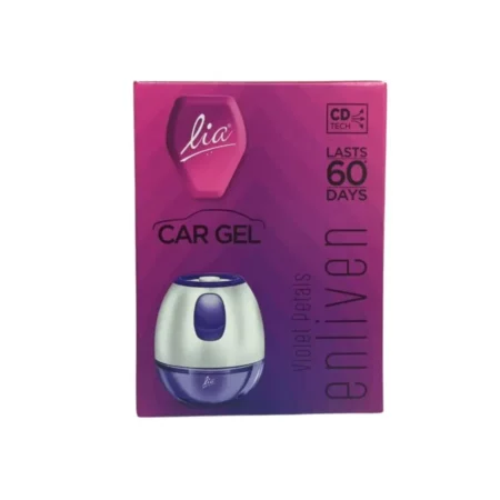 Lia Car Gel Enliven Violet Petals 45G