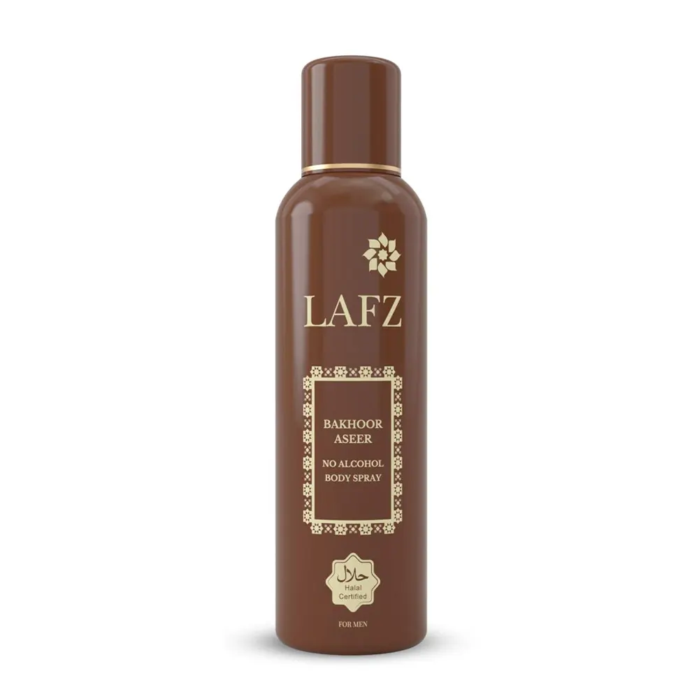 Lafz Bakhoor Aseer No Alcohol Body Spray 150Ml