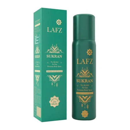 Lafz Sukran No Alcohol No Gas Premium Body Spray 120Ml