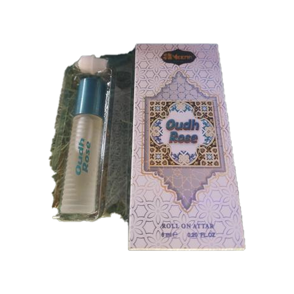 Meena Oudh Rose Roll On Attar 6Ml